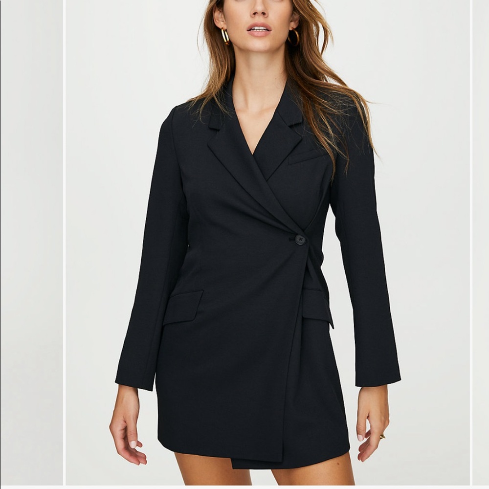 Aritzia Babaton Blazer Wrap Dress NWT